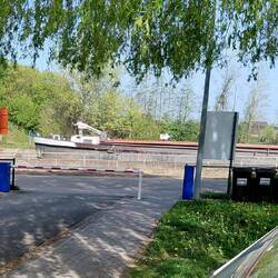 "Fernsehprogramm" vor der Womotür