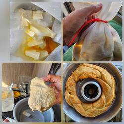 Hefezopf der 1te , schwierig mit Trockenhefe