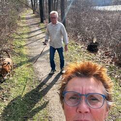 Ein letzter Spaziergang mit Kaylee in Brighton Recreation!