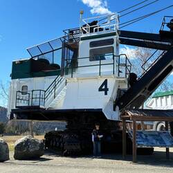 My cousin Corey is currently training to drive a newer larger version of this