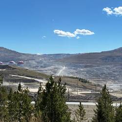 Highland Valley Copper Mine. Largest open copper mine in Canada