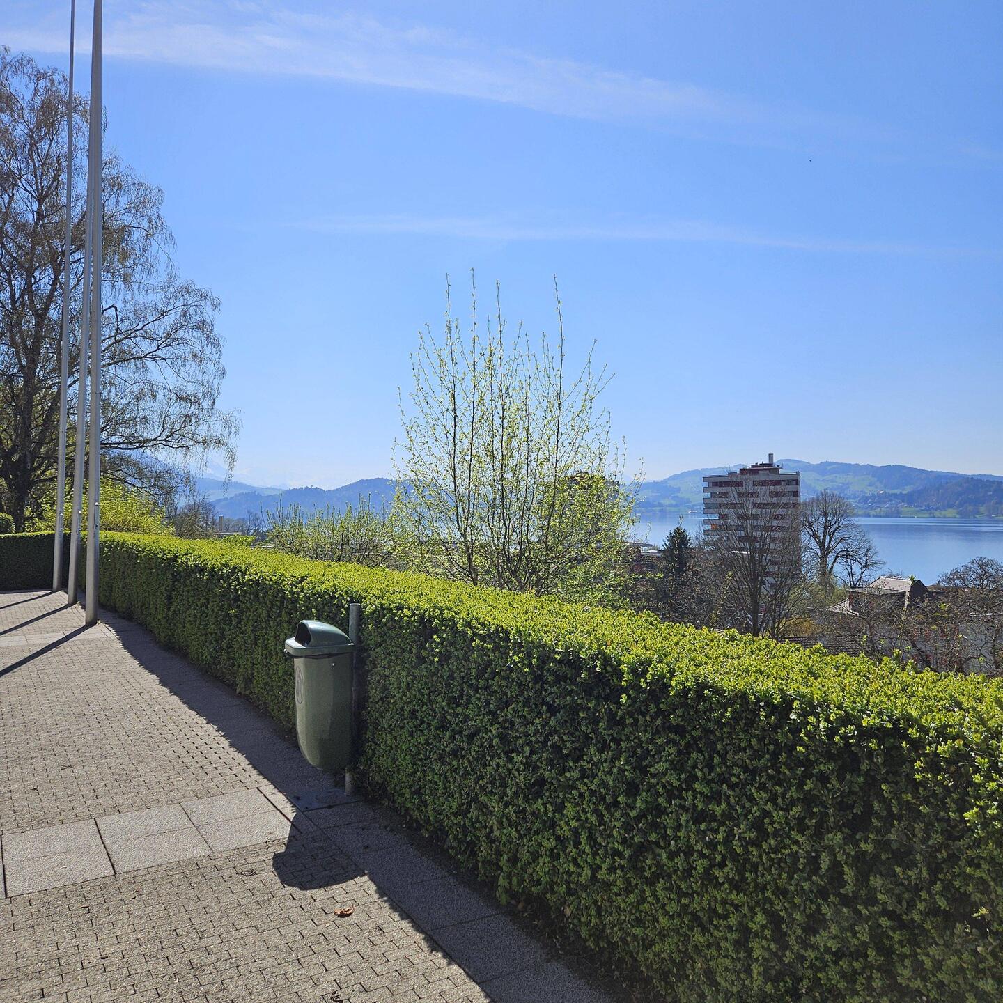 Zugersee mit Blick Richtung Rigi