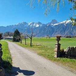 Aussicht aufs Stockhorn ...