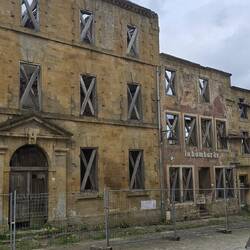 An abandoned building in the citadel
