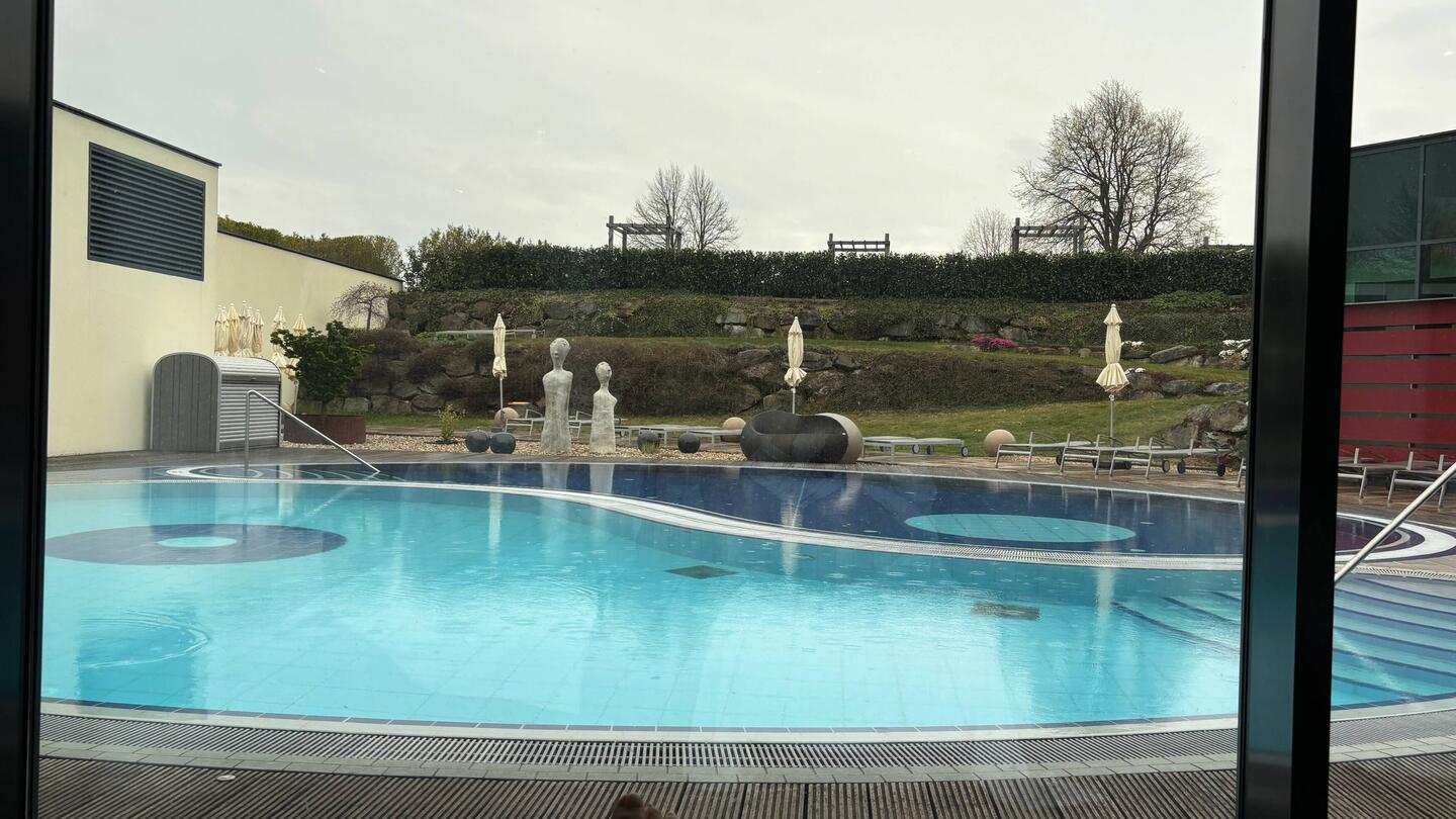 Das Yin-Yang Becken, eines von vielen Pools