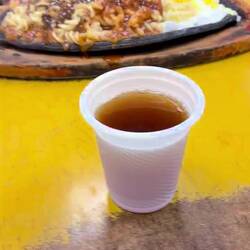 A meal and some companions