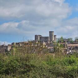 A medieval castle in Riardo