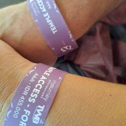 Ein bisschen wie beim Festival 😁