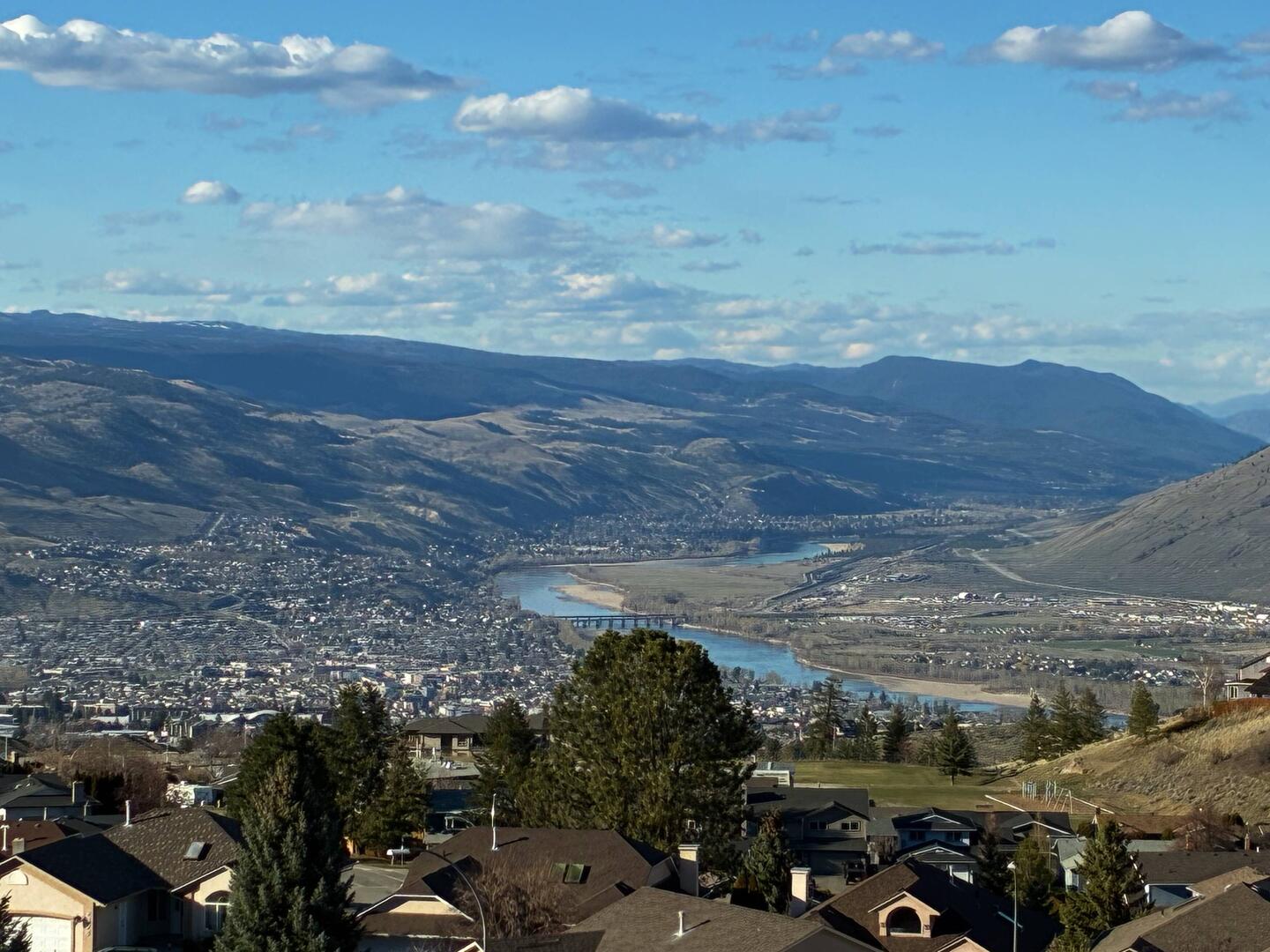 The view from cousins Matt & Sam's house