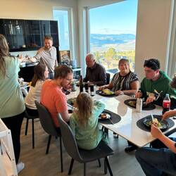 At least 1 person is looking at the camera. Thanks Bev!