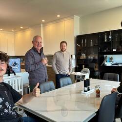 The guys, except Alan who was running late