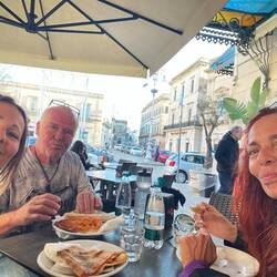 Imbiss und danach Süßes in Maglie 🇮🇹