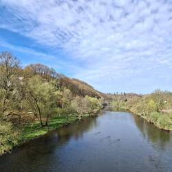Erstmal über die Sieg....