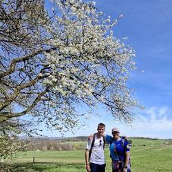 Diese Beiden bereiten gerade ein Mega Event auf dem Natursteig Sieg vor!👍
