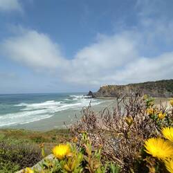 Ein bisschen weiter links vom ersten Blick zum Meer