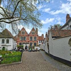 Blick zum Haus der Großmeisterin