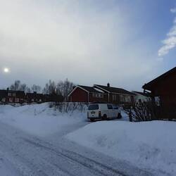 ... ein paar kleinen Häusern...