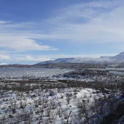 von einer kleinen vorgelagerten Insel bieten sich fantastische Blicke