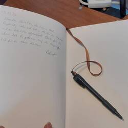 Ein Logbuch-Eintrag ist das Wichtigste was ich vor dem Start ins Abenteuer hinterlasse