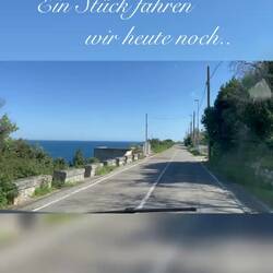 Ganz am Schluss sieht man schon das heutige Ziel nicht weit unter Marina di Novaglie🍀🌞