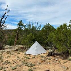 Mein Zeltplatz befindet sich heute auf 2'275 Meter über Meer.