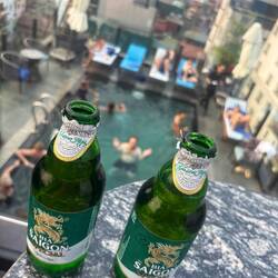 Klassische poolroutine