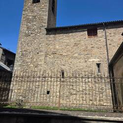 The community church. Mass on Sunday at 11 am so we may try to go depending on whether it is snowing