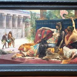 Cleopatra Testing Poisons