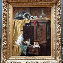 The Cat’s Concert. Jan Brueghel the Elder. 16th century