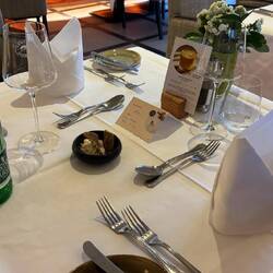 "Unser" Tisch der vergangenen 3 Tage