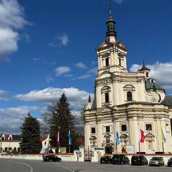 Imposante Wallfahrtskirche der heiligen Anna