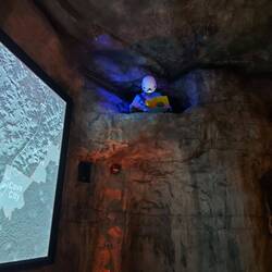 Die Höhlenforscher waren Stafage.