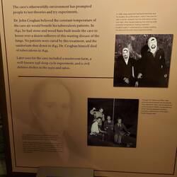 Man hat schon vieles in der Höhle ausprobiert.