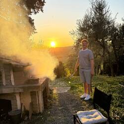 Wir lassen uns vom Rauch nicht irritieren