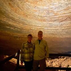 The sunset Dome; Durchmesser ca 70 Meter, Höhe 25 Meter