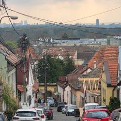 Erster Blick auf Belgrad...