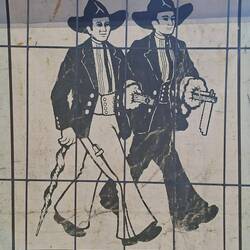 Reklame für ein Bauunternehmen