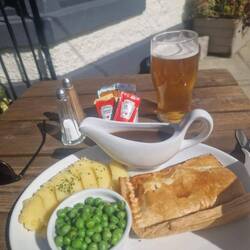 Will's lunch at The Dandy Cock