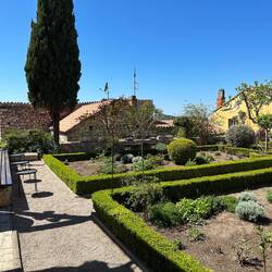 Garten des Franziskaner Klosters St. Lawrence