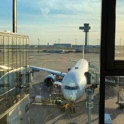 Eine 777 bringt uns nach Istanbul