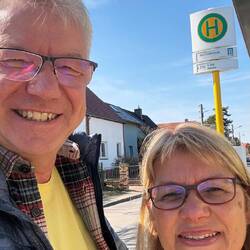 Der Weg nach Miami startet natürlich mit dem 395er 😊, verspätet 😕