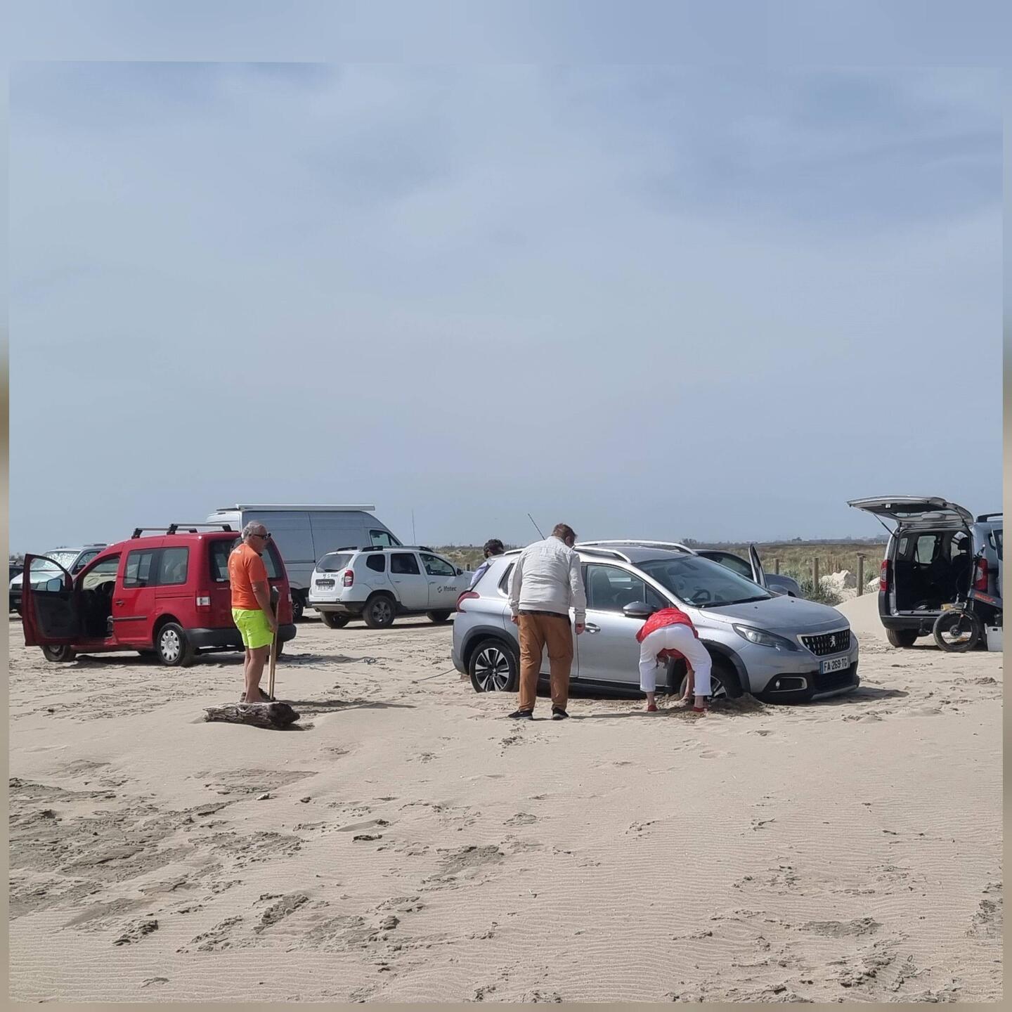 Hatte sich schon jemand festgefahren