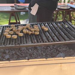 Jakobsmuscheln vom Grill...satt