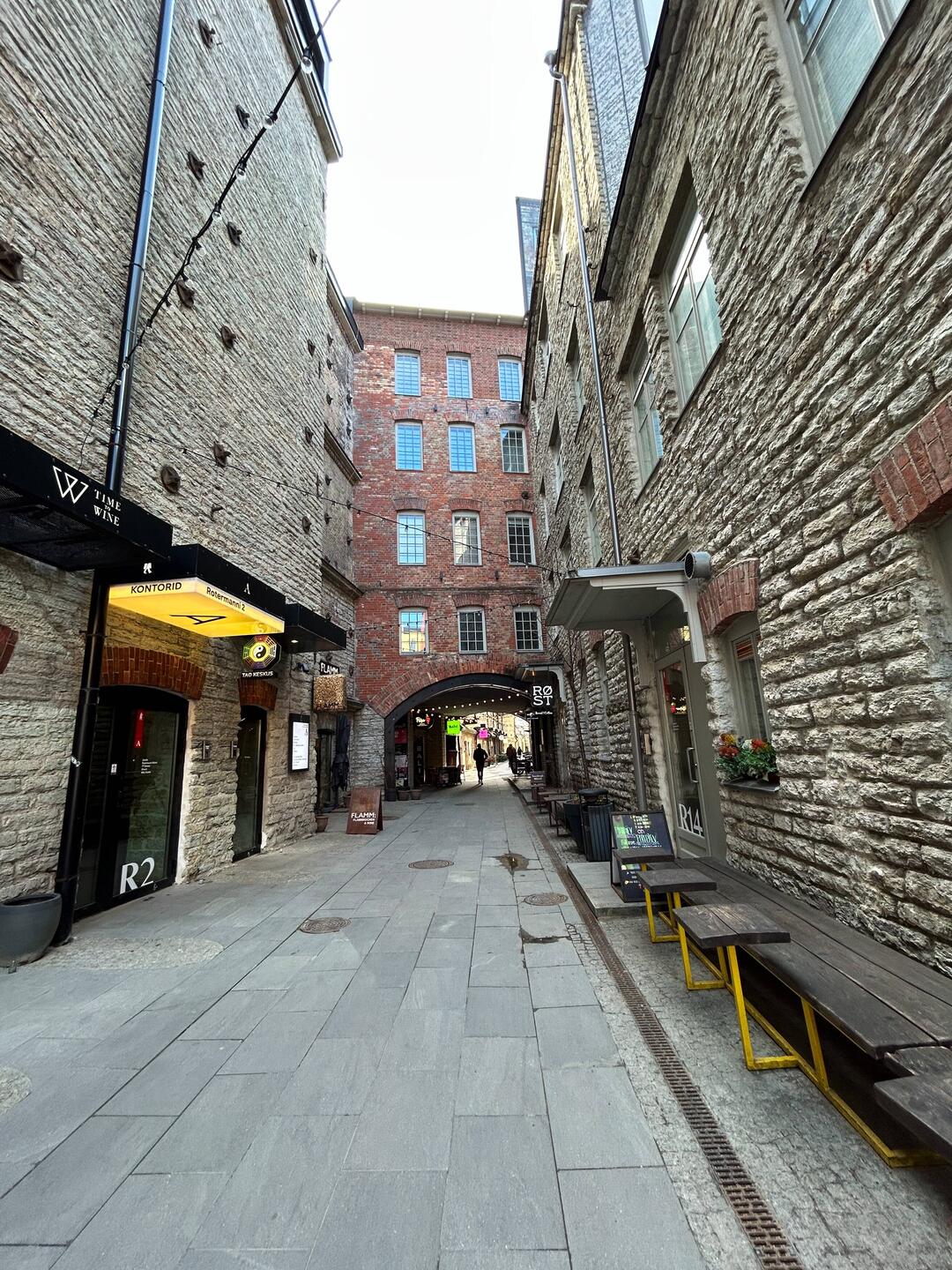 The coffee place we had breakfast in