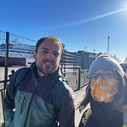 Trying to fight the cold!