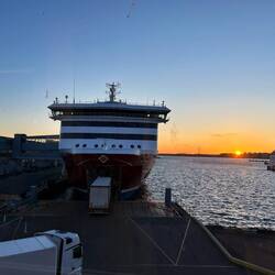 The ship that took us to Helsinki