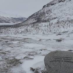 ein Blick zurück in das Abiskojokk-Tal