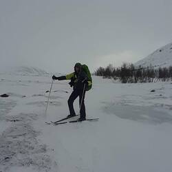 auf dem Weg 18km nach oben
