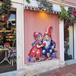 Kerstwinkel erg leuk