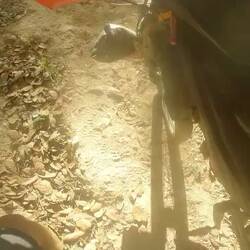 Heavy pushing my bike up trails to antigua